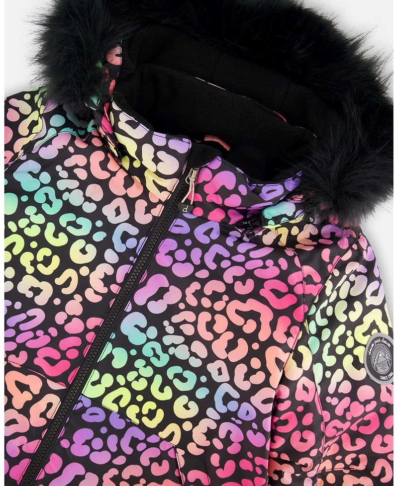 Deux par Girl Two-Piece Play Snowsuit Multicolor
