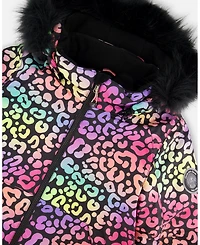 Deux par Girl Two-Piece Play Snowsuit Multicolor