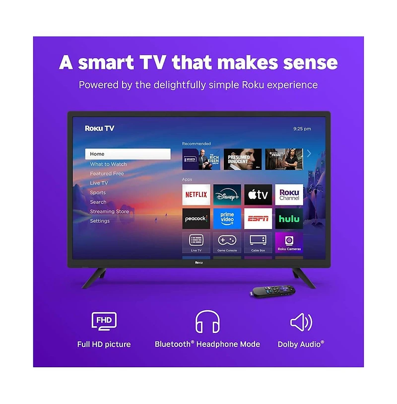 Roku 32" Class Select Series Full Hd Led Smart Tv - 32R3C5