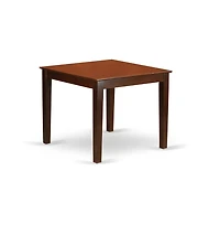 East West Furniture Dining Room Set Mahogany