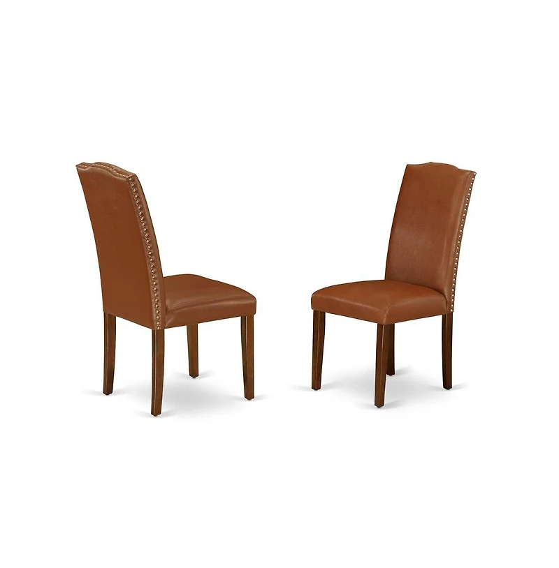 East West Furniture Dining Room Set Mahogany