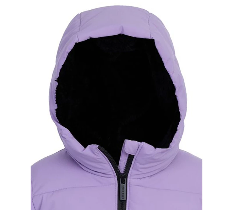 Bcbg Toddler and Little Girls Berber Lined Puffer Jacket
