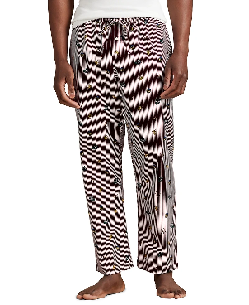 Polo Ralph Lauren Men's Rugby Print Pajama Pants