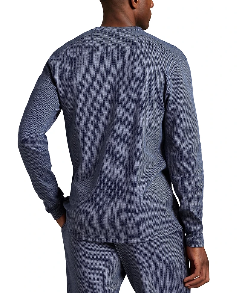 Polo Ralph Lauren Men's Long Sleeve Henley Sleep Shirt