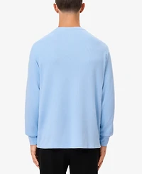 Lacoste Men's Small Croc Thermal Long Sleeve T-Shirt