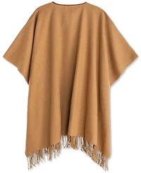 Lauren Ralph Equestrian-Buckle Ruana