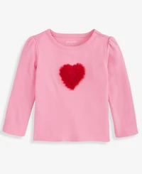 First Impressions Baby Girls Long-Sleeve Heart T-Shirt, Macy's Exclusive
