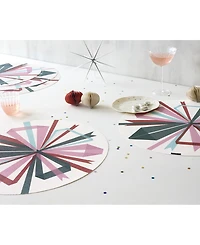 Chilewich Bow-Print 15" Round Placemat