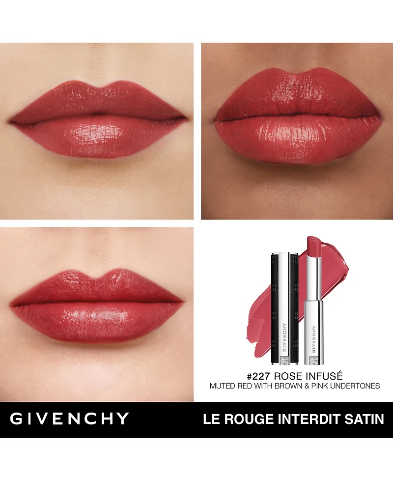 Givenchy Le Rouge Interdit Satin Hydrating Lipstick