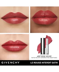 Givenchy Le Rouge Interdit Satin Hydrating Lipstick