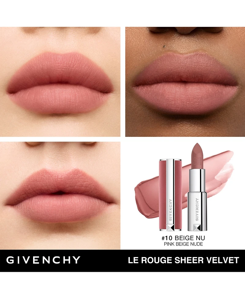 Givenchy Le Rouge Sheer Velvet Matte Lipstick
