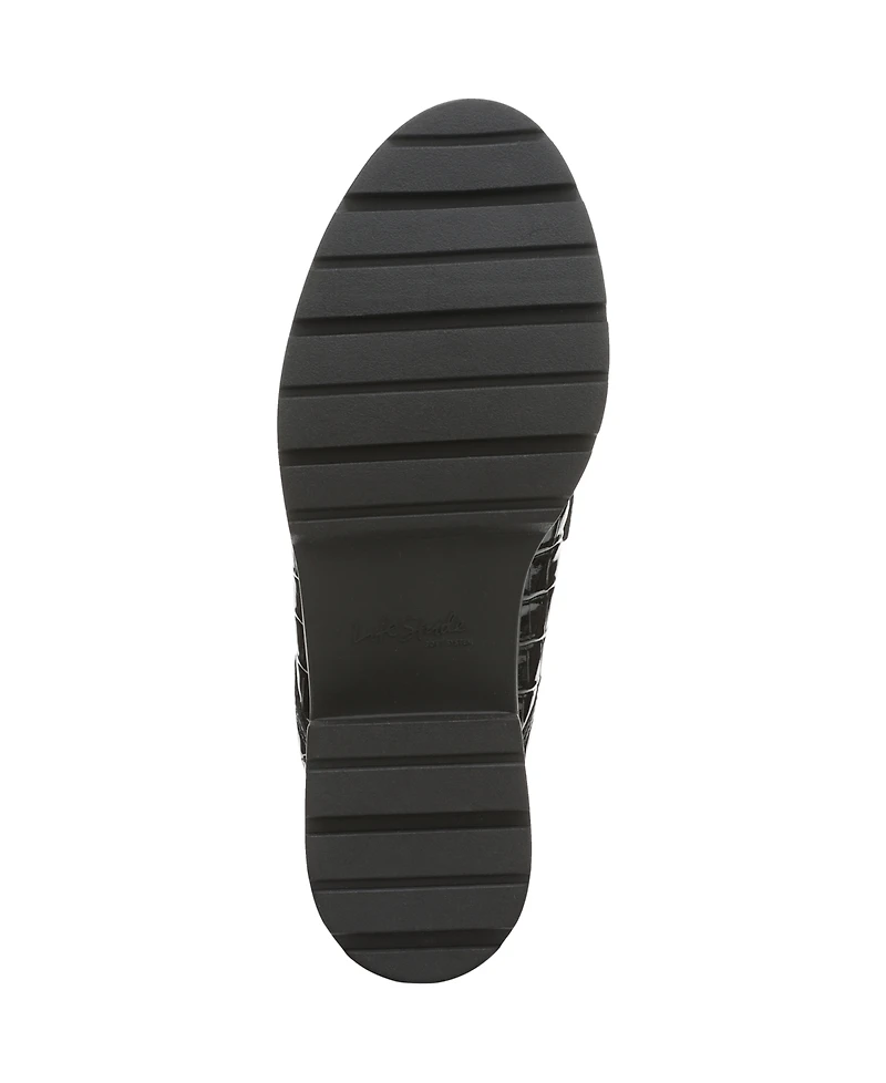 LifeStride Women's London-Mule Round Toe Lug Sole Mules