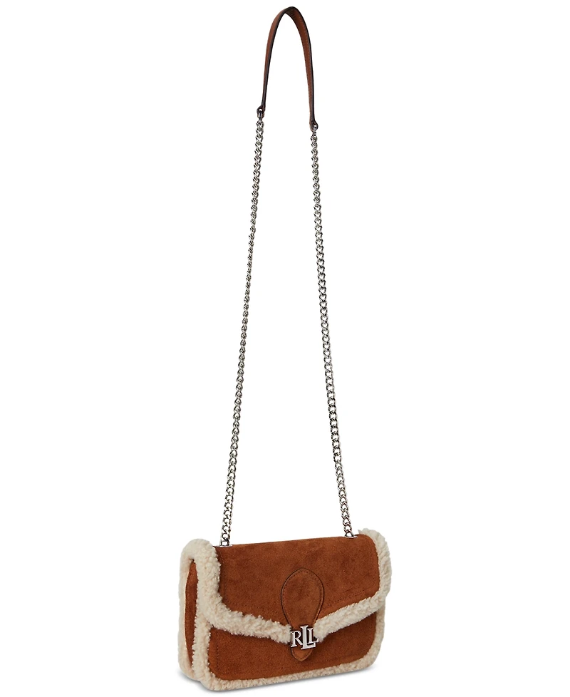 Lauren Ralph Lauren Bradley Suede Crossbody Bag