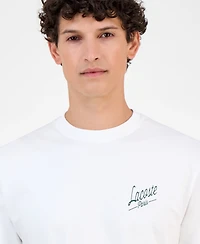 Lacoste Men's Printed Crewneck T-Shirt