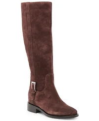 Dolce Vita Women's Kilian H2O Tall Knee-High Wide-Calf Buckle Riding Boots