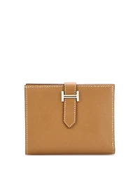 Pre-Owned Hermes Compact Bearn Wallet Epsom