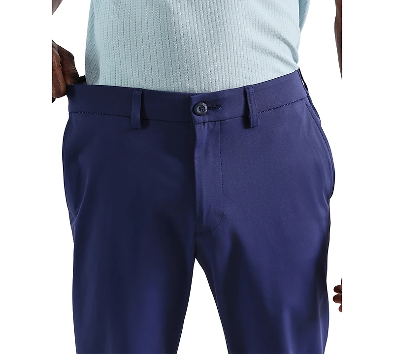 Sport Travel Performance Straight Fit Flat Front Pants