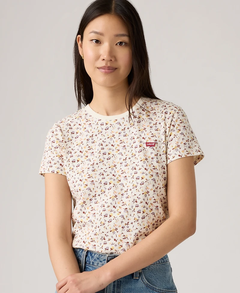 Levi's Women's The Perfect Crewneck Cotton T-Shirt