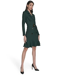 Eliza J Women's Herringbone Jacket Dress