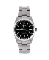 Pre-Owned Rolex Oyster Perpetual Automatic Watch in Stainless Steel 34mm