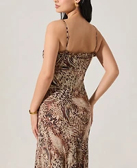 Astr the Label Women's Maeryn Sweetheart Neck Dress