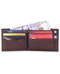 Levi's Men's Extra-Capacity Corded Cover Bi-Fold Wallet