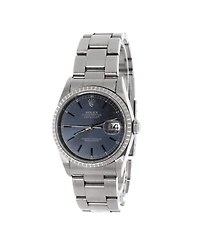Pre-Owned Rolex Oyster Perpetual Datejust Automatic Watch in Stainless Steel 36mm