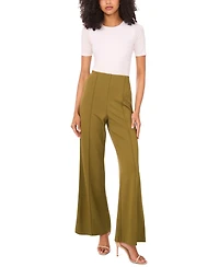 Sam & Jess Women's Ponte Wide Leg Pants