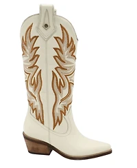 Stivali New York Women's Dramen Leather Cowboy Boots