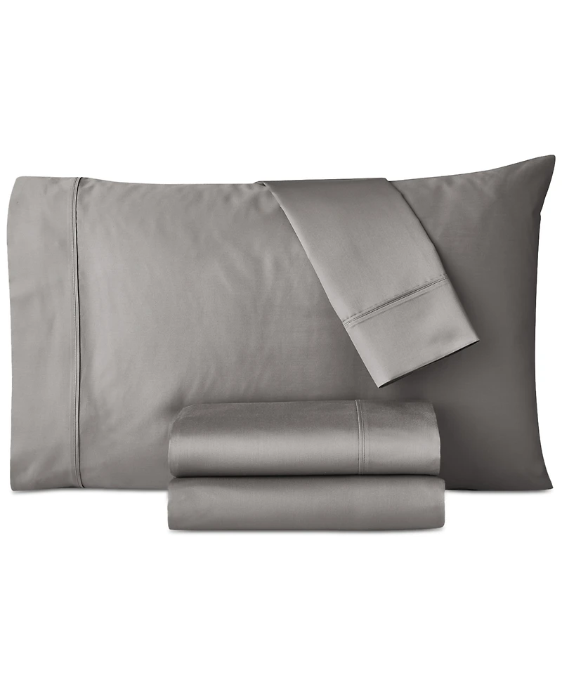 Sunham 1200-Thread Count Solid 4-Pc. Sheet Set