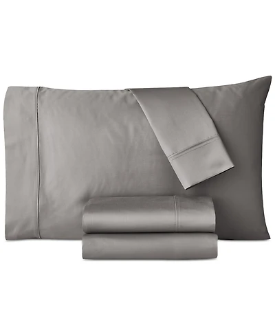 Sunham 1200-Thread Count Solid 4-Pc. Sheet Set