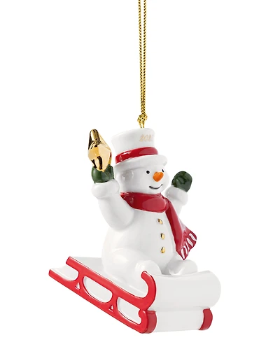 Villeroy & Boch 2025 Christmas Classics Annual Snowman Ornament