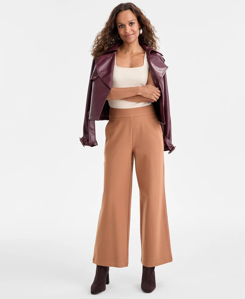 I.n.c. International Concepts Petite Wide-Leg Pants, Macy's Exclusive