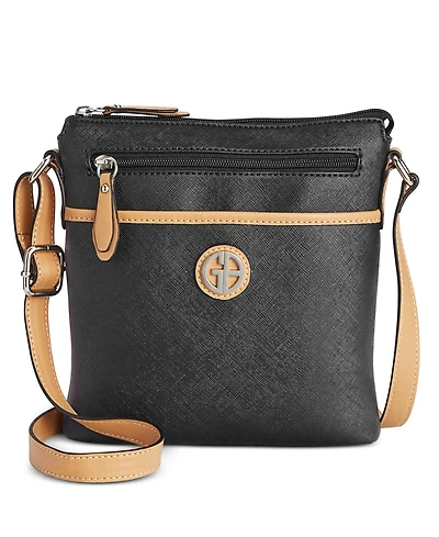 Giani Bernini Saffiano North South Crossbody, Exclusively at Macy's