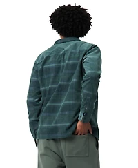 Buffalo David Bitton Men's Sinclair Plaid Baby Cord Shirt
