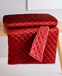 Levtex Red Velvet Reversible Quilted Throw, 50" x 60"