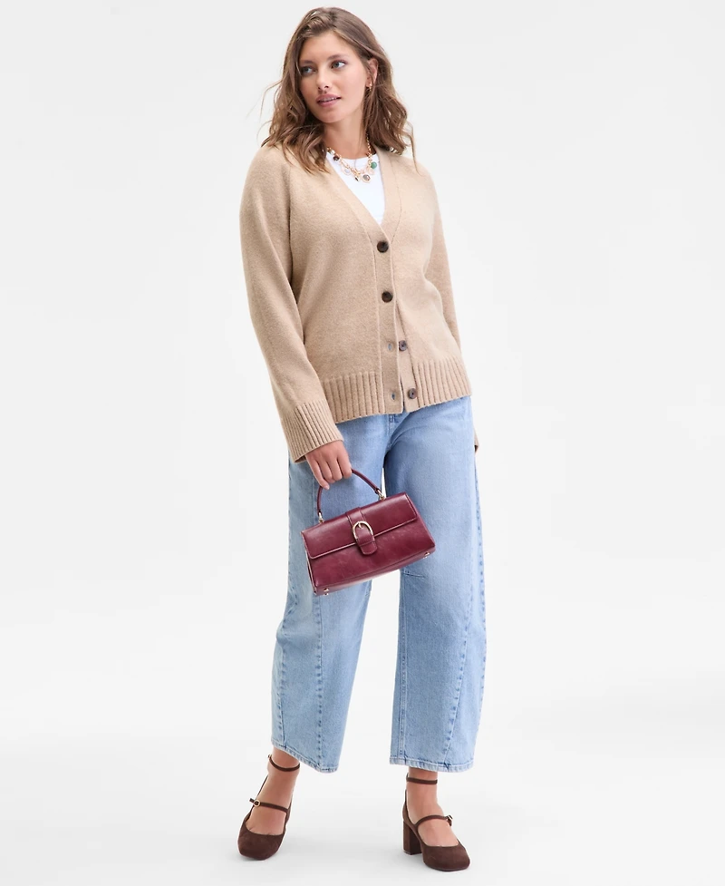 On 34th Women's V-Neck Cardigan, Macy's Exclusive