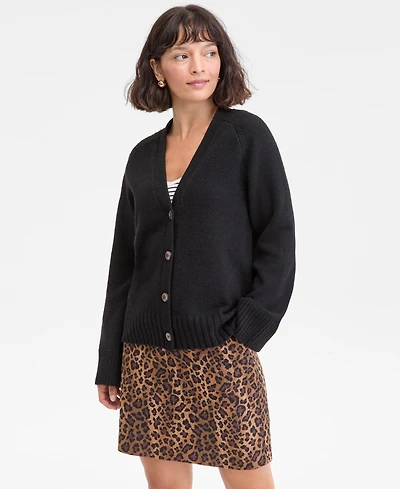 On 34th Women's V-Neck Cardigan, Macy's Exclusive