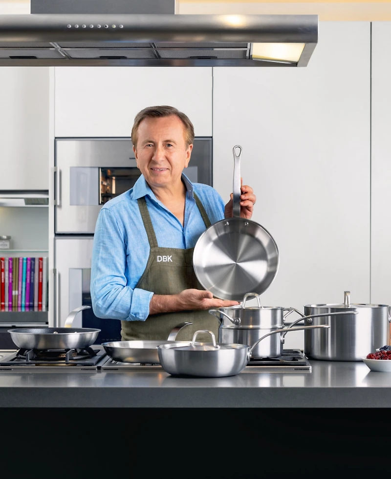 Daniel Boulud Kitchen 10-Pc. Stainless Clad Cookware Set