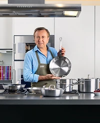 Daniel Boulud Kitchen 10-Pc. Stainless Clad Cookware Set