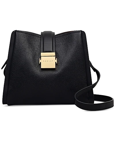 Radley London Sloane Mews Medium Leather Zip Top Crossbody