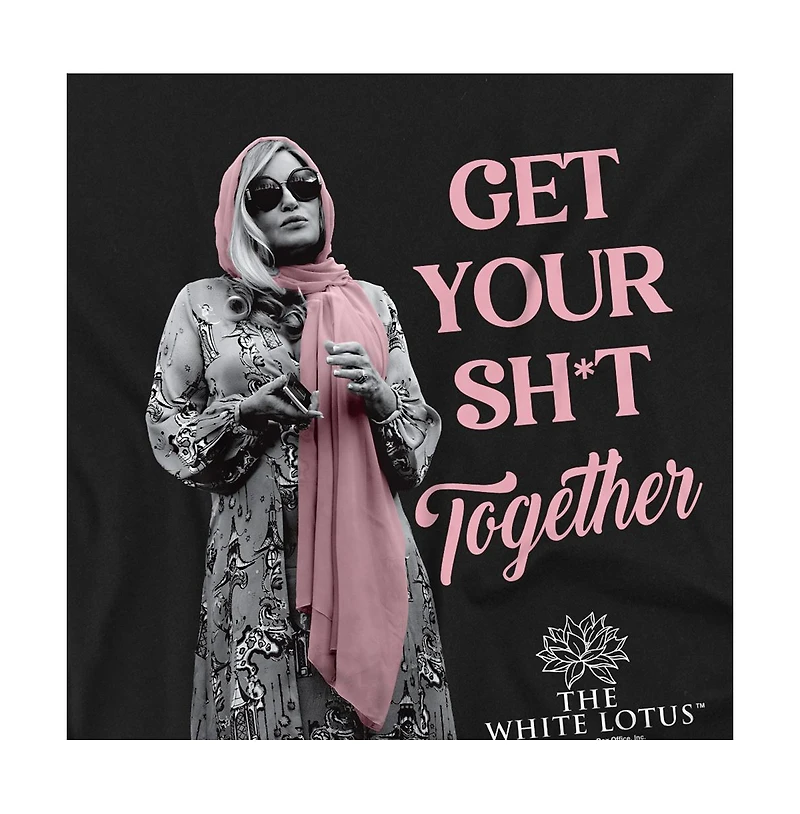 Logovision Men's The White Lotus Get Your Sht Together T-Shirt