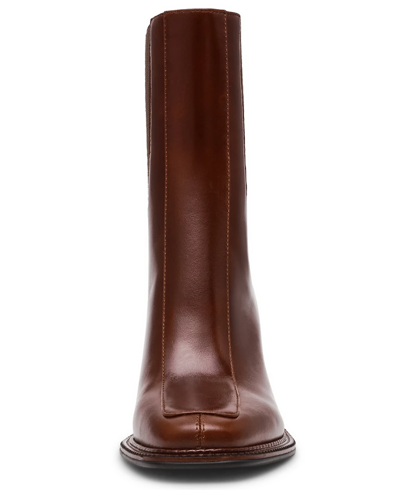 Steve Madden Women's Downtown Block-Heel Chelsea Booties