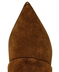 Steve Madden Women's Luca Slouchy Kitten-Heel Dress Boots