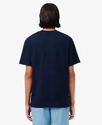 Lacoste Men's Classic Fit Short Sleeve Crewneck Logo T-Shirt