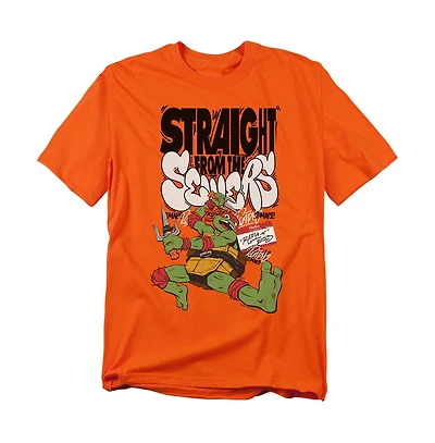 Logovision Men's Tmnt Mutant Mayhem Raph Sewers T-Shirt