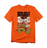 Logovision Men's Tmnt Mutant Mayhem Raph Sewers T-Shirt