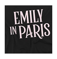 Logovision Men's Emily Paris Pink Logo T-Shirt