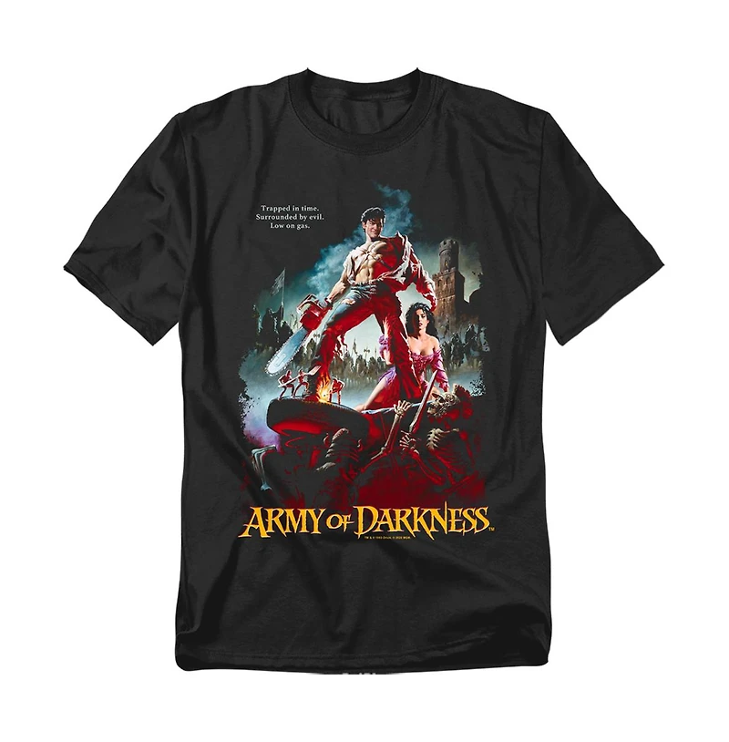 Logovision Men's Army Of Darkness Low On Gas T-Shirt