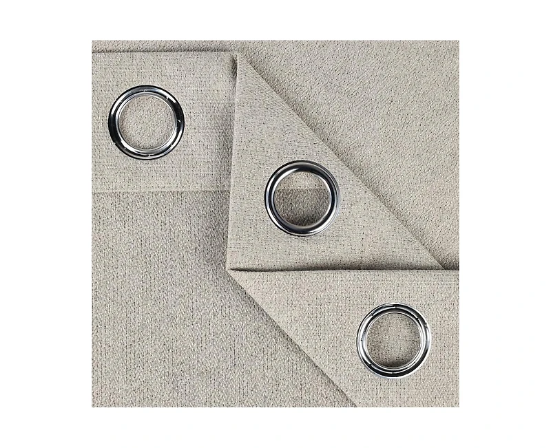 Superior Nyan 100% Blackout Machine Washable Curtains, Set of 2 Panels